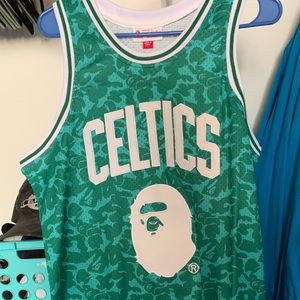 BAPE x Mitchell & Ness Boston Celtics Jersey